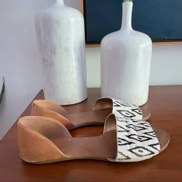 Madewell Thea Diamond ikat sandals size 6.5 - Picture 14 of 15